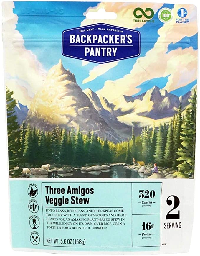 Backpacker's Pantry Three Amigos Veggie Stew - Ascent Outdoors LLC