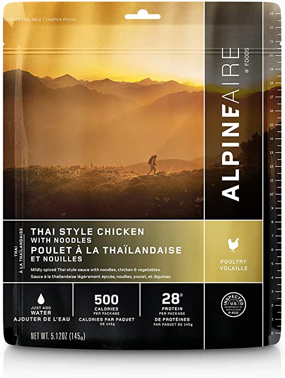 Alpineaire Thai Style Chicken With Noodles - Ascent Outdoors LLC