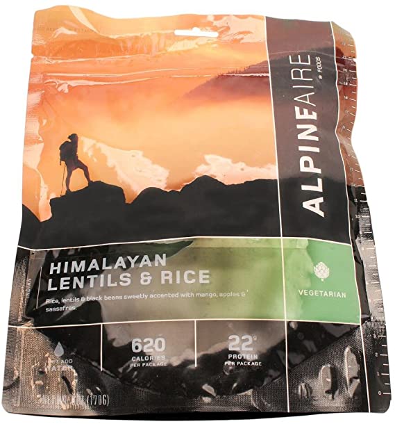 Alpineaire Himalayan Lentils & Rice - Ascent Outdoors LLC