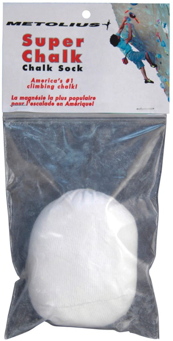 Metolius Super Chalk Refillable Sock Single 2021 - Ascent Outdoors LLC