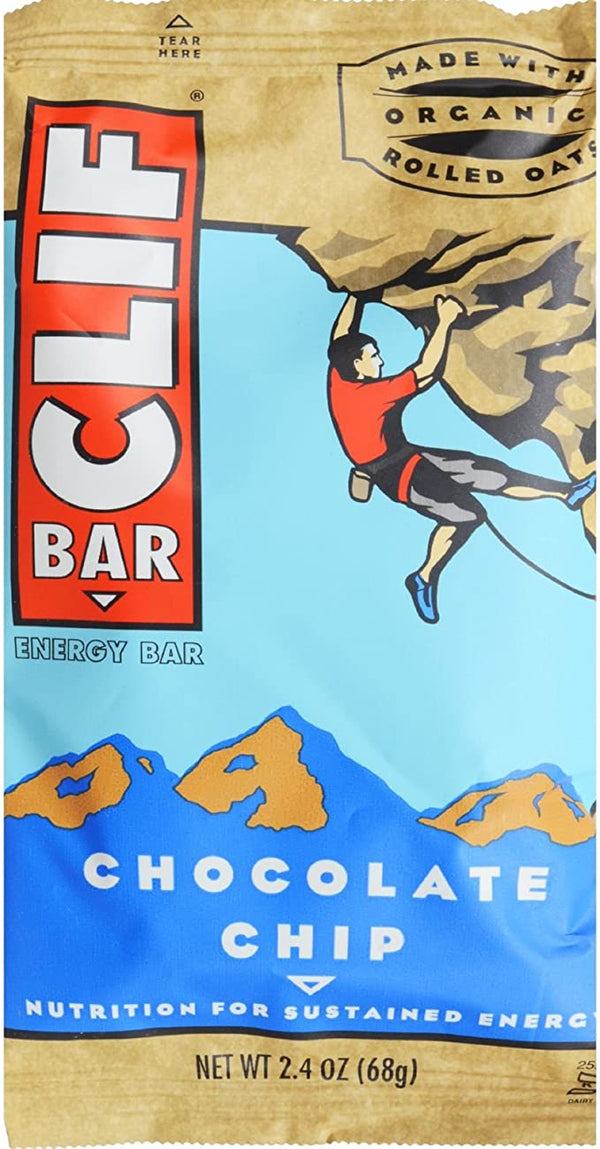 Clif Bar Chocolate Chip - Ascent Outdoors LLC