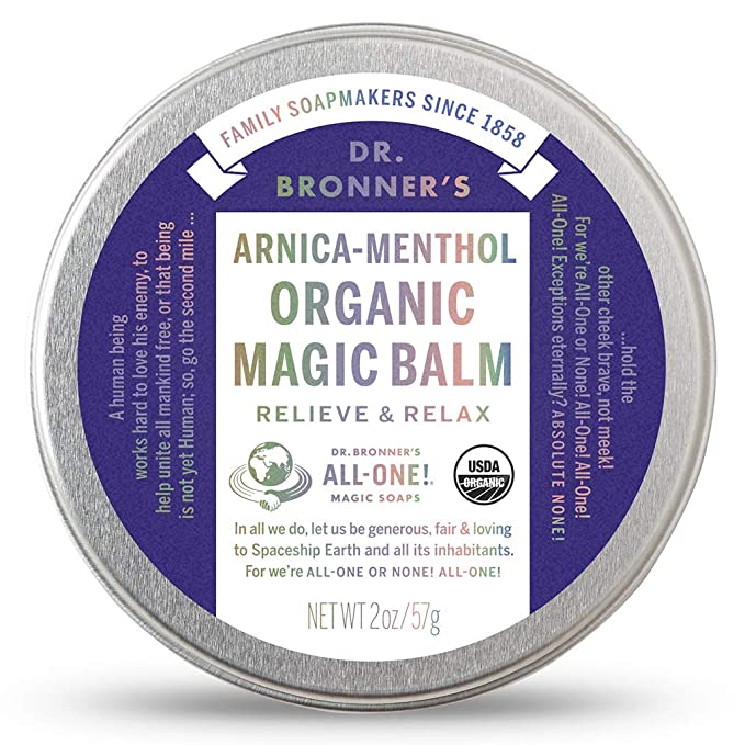 Dr Bronner's Arnica Menthol Magic Balm - Ascent Outdoors LLC