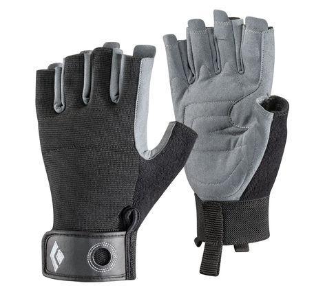 Black Diamond Crag Half-Fingered Gloves - Ascent Outdoors LLC