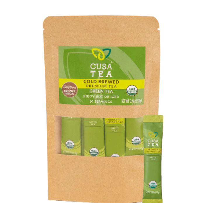 Cusa Tea Organic Green Instant Tea