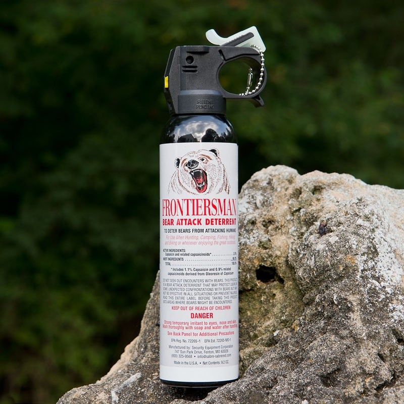 Frontiersman Bear Spray Without Belt Holster - Ascent Outdoors LLC