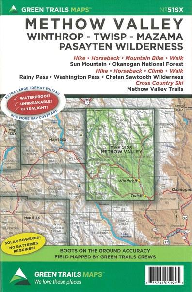 Mountaineers Books 51X Methow - Ascent Outdoors LLC