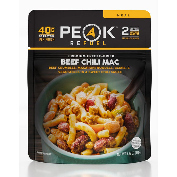 Peak Refuel Beef Chilli Mac