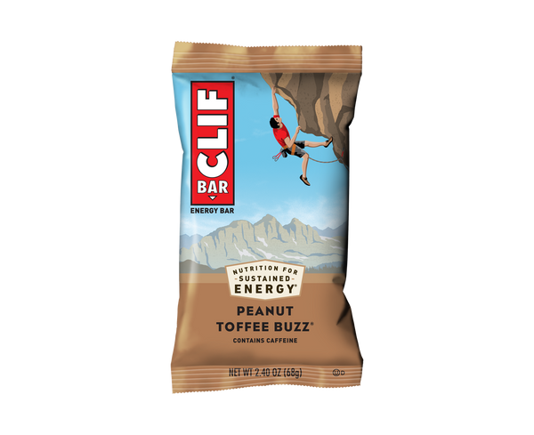 Clif Bar Peanut Toffee Buzz - Ascent Outdoors LLC