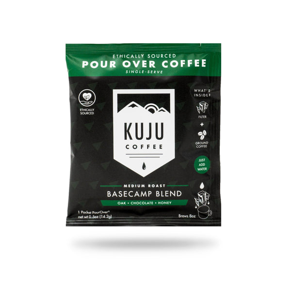 Kuju Coffee Travel 5-Pack Basecamp Blend - Ascent Outdoors LLC