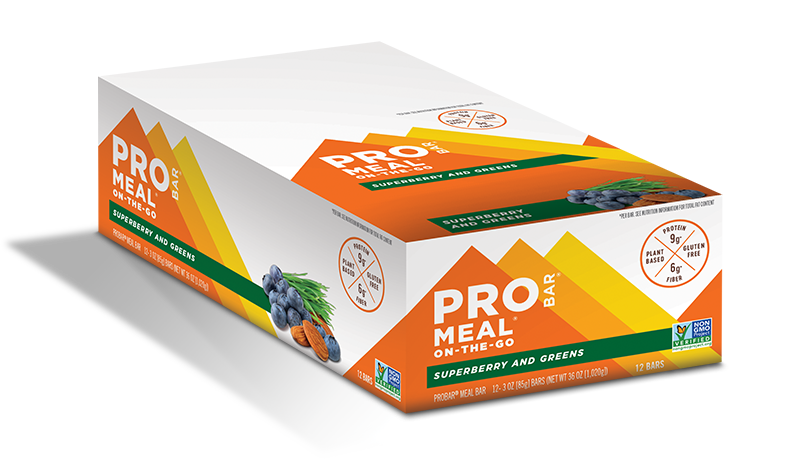 Probar Meal Bar Superberry and Greens 12-Pack