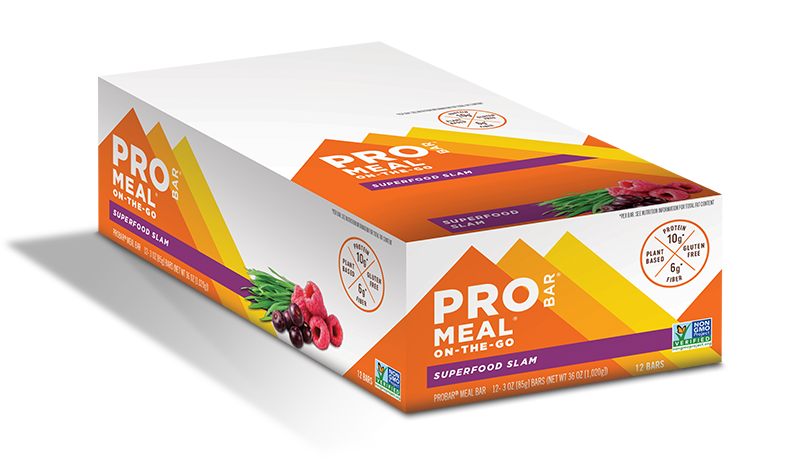 Probar Meal On-The-Go Bars Superfood Slam 12-Pack