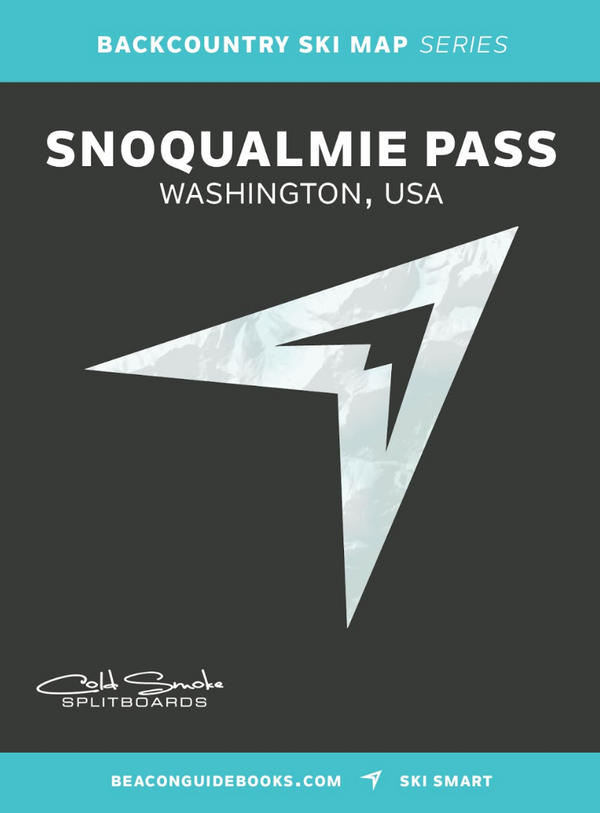 Snoqualmie Pass BC Ski Map - Ascent Outdoors LLC