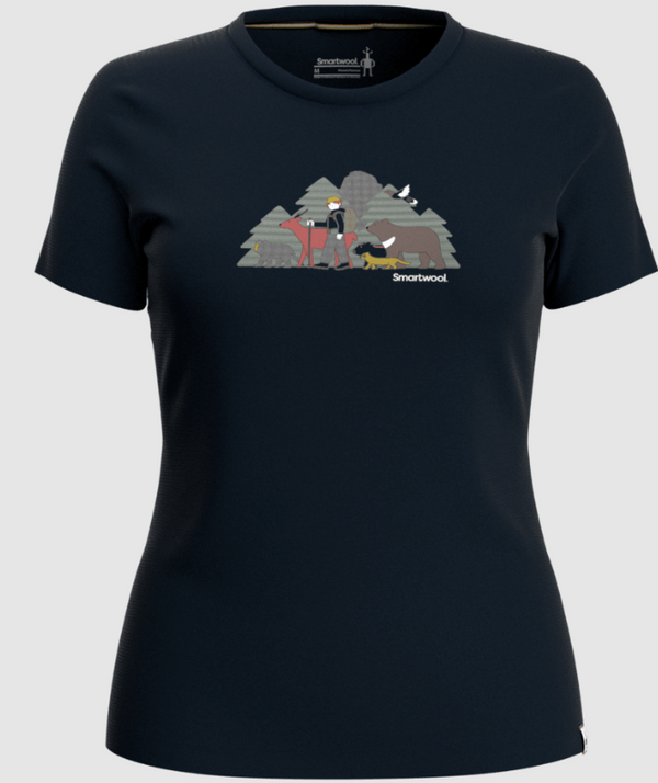 Smartwool Women's manual for all Short Sleeve Graphic Tee