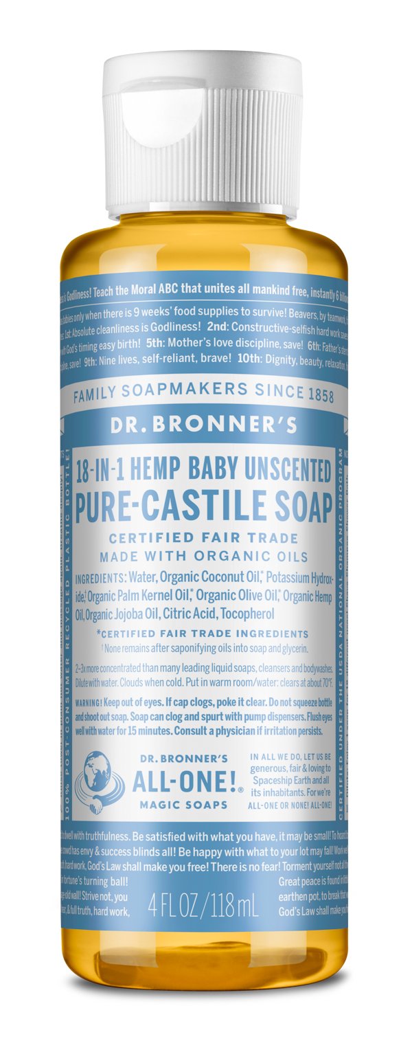 Dr Bronner's Baby Mild Liquid Soap - Ascent Outdoors LLC