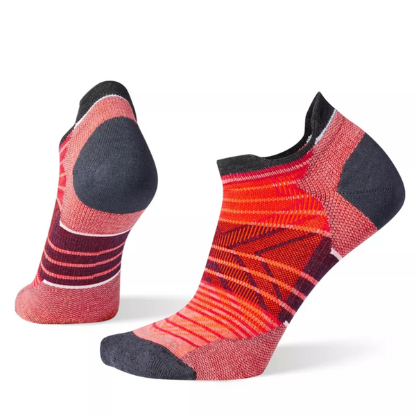 Smartwool Women's Run Zero Cushion Stripe Low Ankle Socks