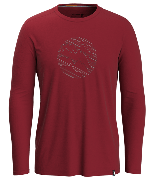 Smartwool Men’s Merino Sport 150 Topo Storm Long Sleeve Graphic Tee