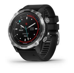 Garmin Descent Mk2 Stainless Steel with Black Band - Ascent Outdoors LLC