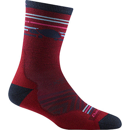 Darn Though Pacer Micro Crew Ultra-Lightweight with Cushion Socks