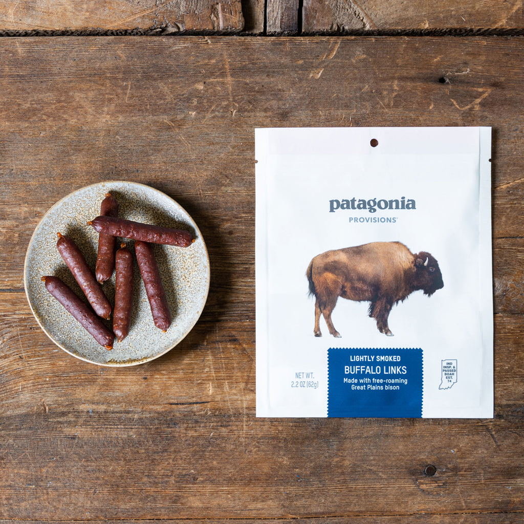 Patagonia Provisions Lightly Smoked Buffalo Links