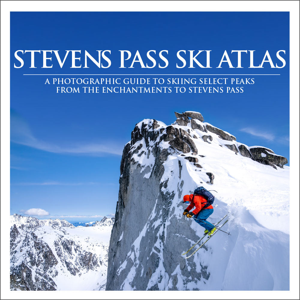 Alpenglow Publishing Stevens Pass Ski Atlas Book