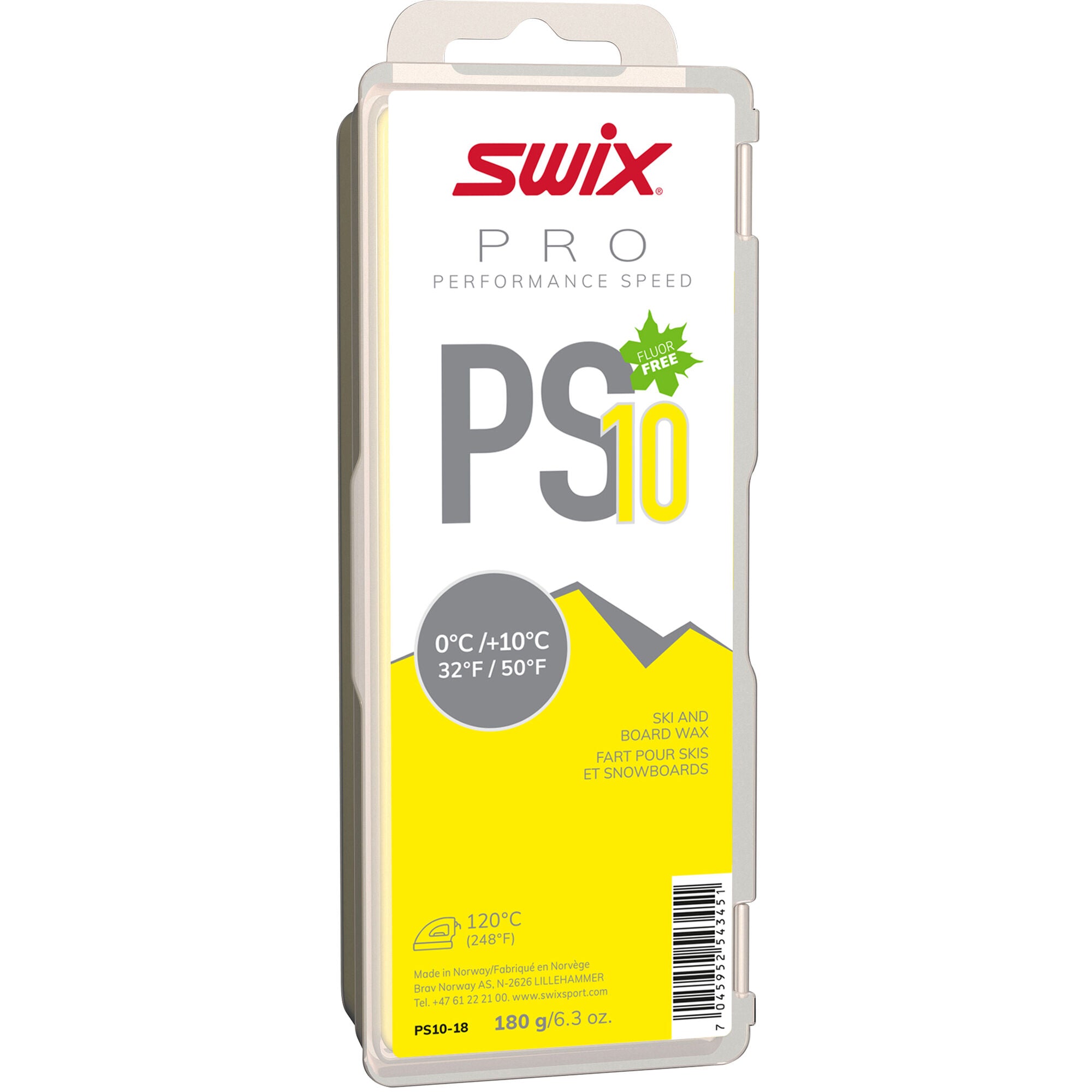 Swix Ps10 Yellow - Ascent Outdoors LLC